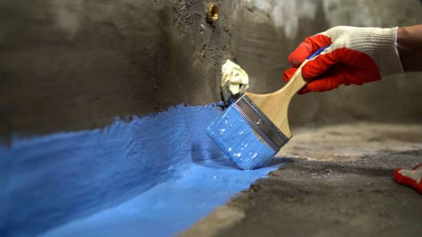 Commercial Vapor Barrier Installation project at a Logan, OH business property by SJ Waterproofing Pros